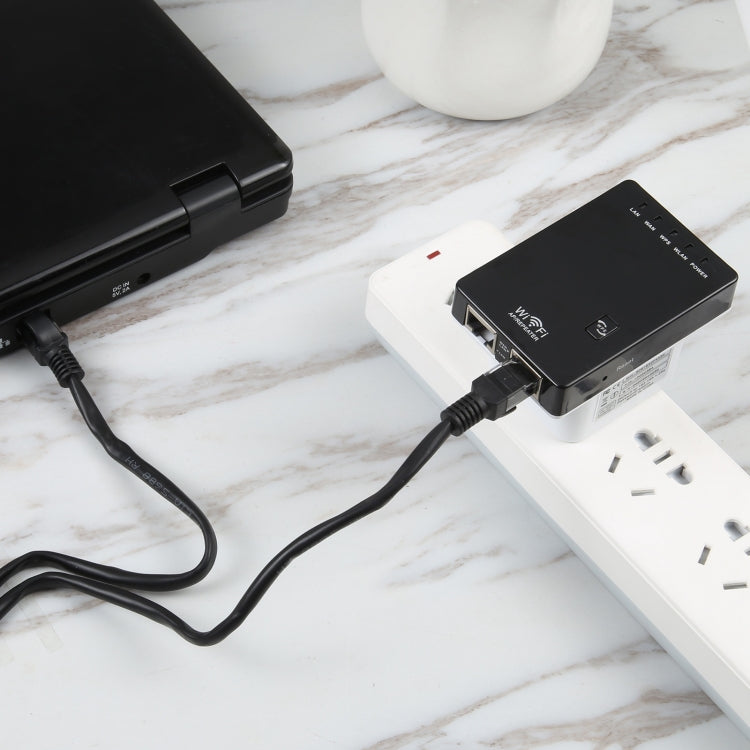 Mini routeur sans fil 300 Mbps Wireless-N, supporte modes AP / Client / Routeur / Pont / Répéteur, livraison aléatoire, prise US