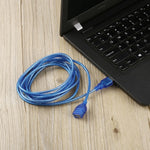 Câble d'extension USB 2.0 AM vers AF haute vitesse, longueur : 10 m, AM vers AF (haute qualité), longueur : 10 m