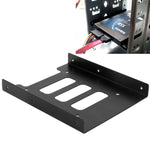 Convertisseur SSD HDD 2,5 pouces vers 3,5 pouces Support adaptateur en métal pour disque dur