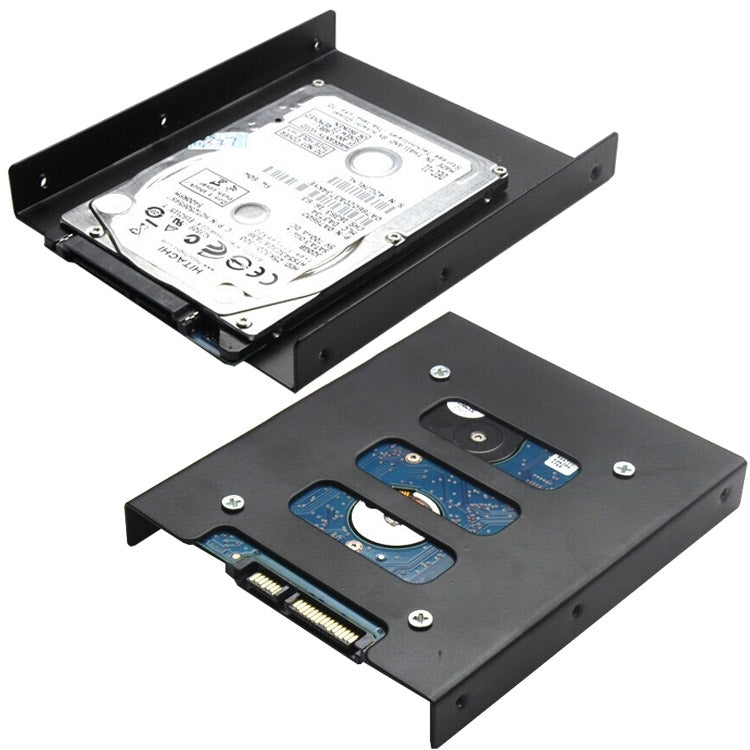 Convertisseur SSD HDD 2,5 pouces vers 3,5 pouces Support adaptateur en métal pour disque dur