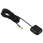 Antenne GPS de véhicule, récepteur actif, adaptateur de support de base magnétique, connecteur mâle SMA, longueur de câble : 3 m, connecteur mâle SMA