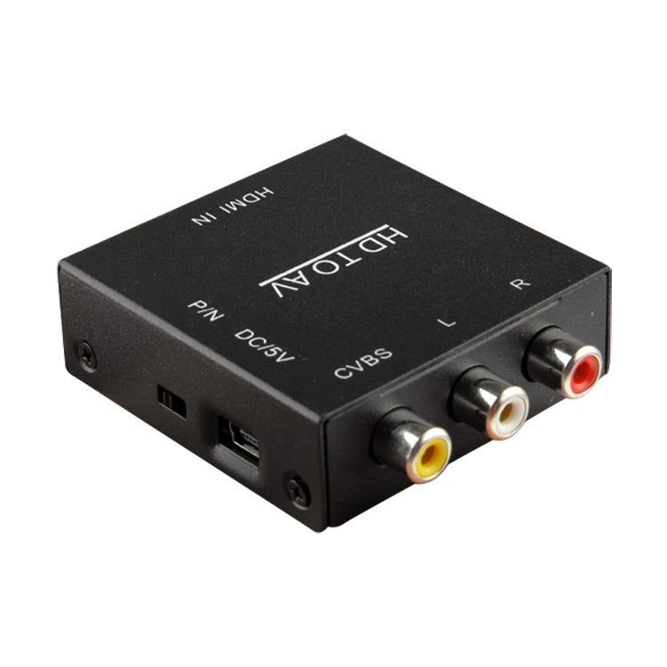 Convertisseur vidéo HDV-M610 Mini taille Full HD 1080P HDMI vers AV/CVBS, HDMI vers AV/CVBS (Mini)