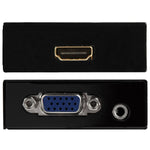 Boîtier scaler HDMI Mini VGA vers HDMI HD 1080P avec convertisseur audio vidéo numérique pour PC / HDTV, HD 1080P