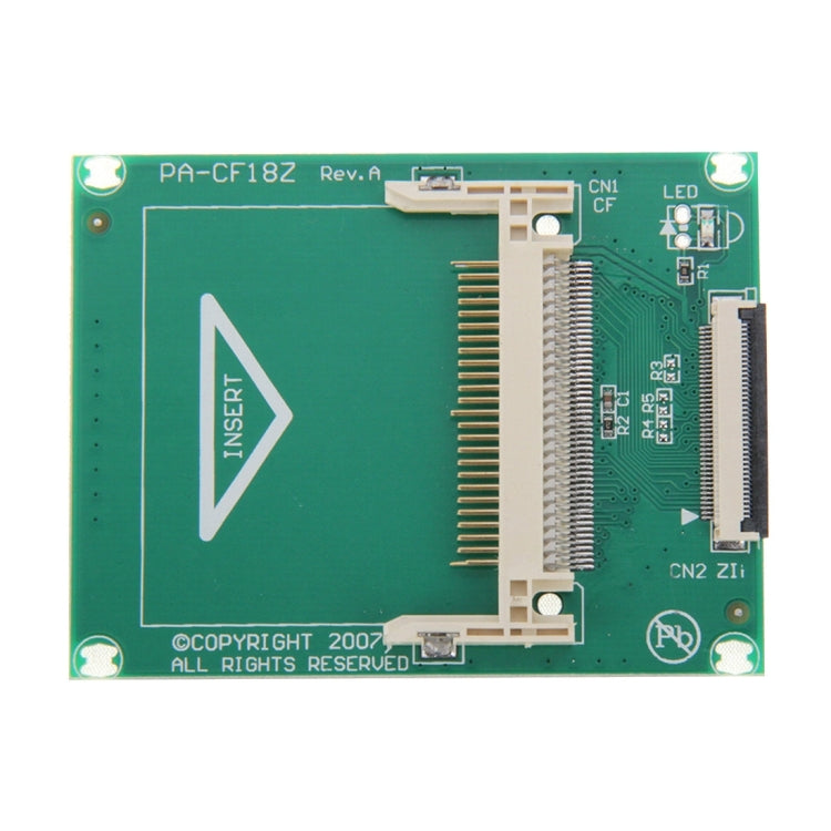 Carte adaptateur convertisseur CF vers 1,8 pouce CE ZIF PATA avec câble