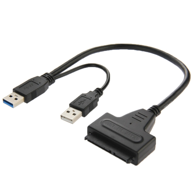 Câble USB 2.0 / USB 3.0 vers SATA avec boîtier de protection pour disque dur 2,5 pouces, support jusqu’à 4TB, USB 3.0 vers SATA avec USB(B)