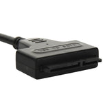 Câble USB 2.0 / USB 3.0 vers SATA avec boîtier de protection pour disque dur 2,5 pouces, support jusqu’à 4TB, USB 3.0 vers SATA avec USB(B)