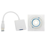 Adaptateur convertisseur multi-affichage USB 3.0 vers VGA carte graphique vidéo externe, USB 3.0