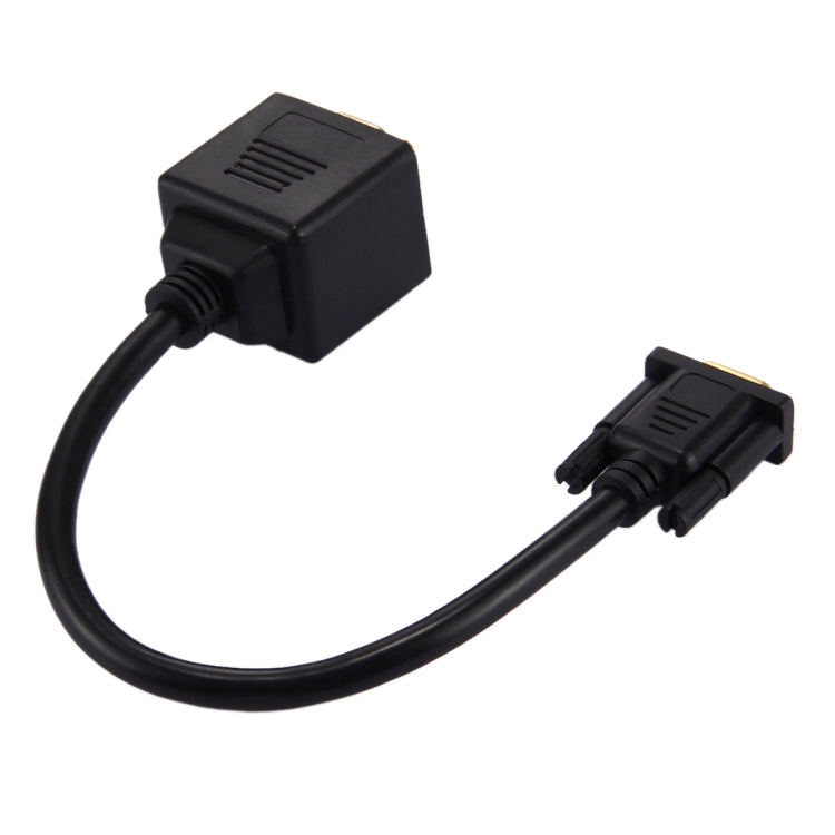 Câble répartiteur VGA mâle 30 cm vers 2 VGA femelles, VGA mâle