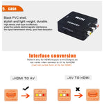 Convertisseur vidéo Mini HD VK-126 HDMI vers AV/CVBS, HDMI vers AV/CVBS