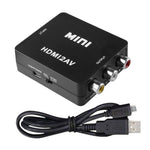 Convertisseur vidéo Mini HD VK-126 HDMI vers AV/CVBS, HDMI vers AV/CVBS