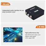 Convertisseur vidéo Mini HD VK-126 HDMI vers AV/CVBS, HDMI vers AV/CVBS