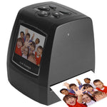 Scanner de film EC718 USB 2.0 35 mm 5MP avec écran LCD TFT de 2,36 pouces, support carte SD, EC718