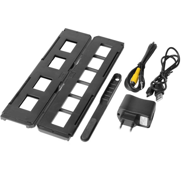 Scanner de film EC718 USB 2.0 35 mm 5MP avec écran LCD TFT de 2,36 pouces, support carte SD, EC718