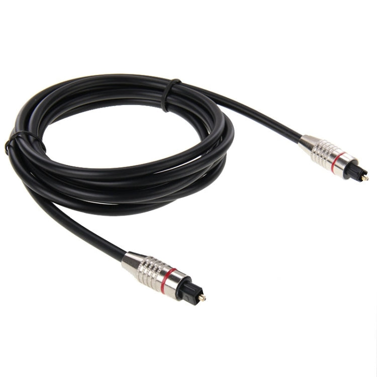 Câble optique audio numérique fibre Toslink M vers M, diamètre 5,0 mm, longueur 2 m, 2 m