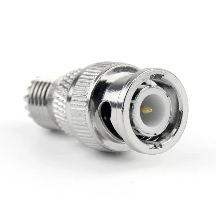 Adaptateur coaxial RF Mâle BNC + Femelle Mini UHF, Mâle + Mini UHF