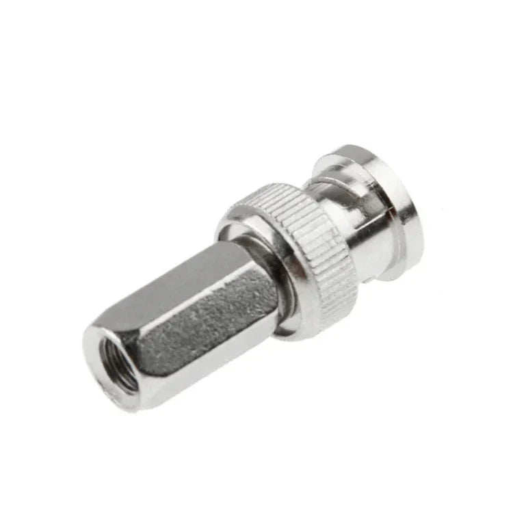 Connecteur à compression BNC mâle hexagonal, lot de 10