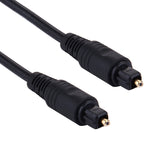 Câble optique audio numérique Toslink, diamètre extérieur : 4,0 mm (plaqué or), 1,5 m