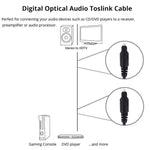 Câble optique audio numérique Toslink, diamètre extérieur : 4,0 mm (plaqué or), 1,5 m