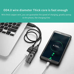 Câble adaptateur USB 2.0 mâle vers 2 prises USB femelles doubles pour ordinateur / portable, longueur : environ 30 cm, USB 2.0 AM vers 2 USB 2.0 AF