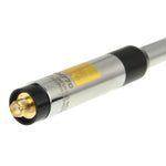 Antenne radio portable télescopique RH770 double bande 144/430 MHz SMA-F à gain élevé pour talkie-walkie, longueur d’antenne : 93 cm