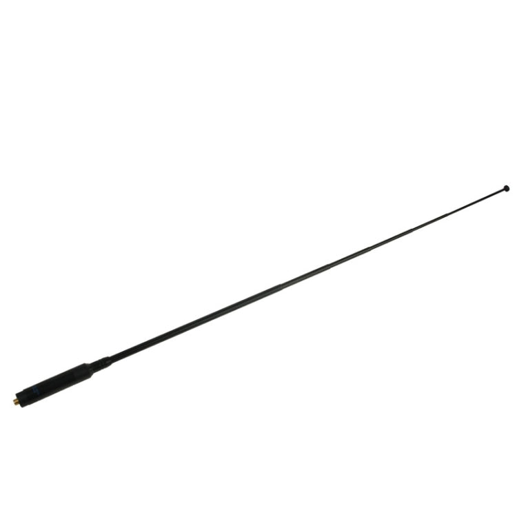 Antenne radio télescopique portative SMA-F double bande 144/430MHz haute gain RH660S pour talkie-walkie, longueur antenne : 108,5 cm