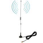 Antenne mobile magnétique double bande NAGOYA UT-106UV SMA femelle pour talkie-walkie, longueur de l'antenne : 37cm