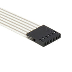 10 claviers à matrice 1 x 5 touches à membrane