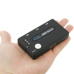 Mini sélecteur HDMI 3x1 HD 1080P V1.3 avec télécommande pour HDTV / STB / DVD / projecteur / DVR, 1x3 HDMI V1.3