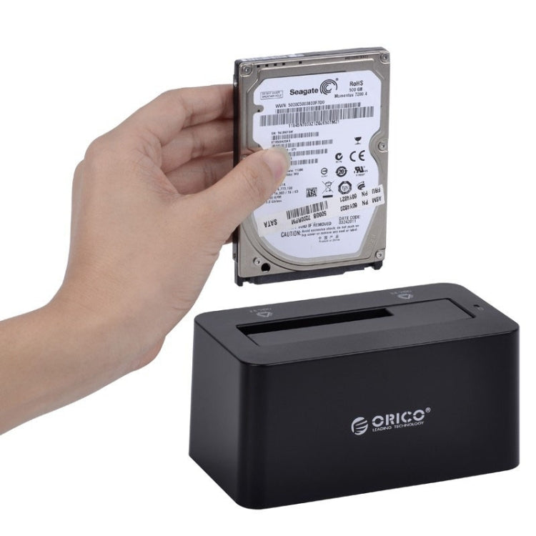 Station d'accueil ORICO 6619US3 USB 3.0 SuperSpeed 5 Gbps vers SATA pour disque dur 2,5 pouces / 3,5 pouces, 6619US3