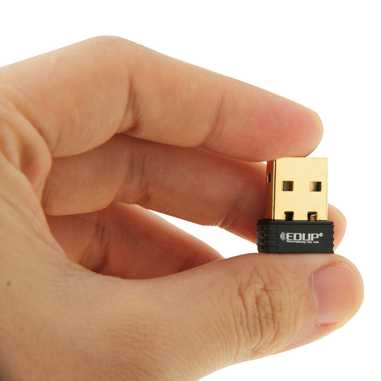 Adaptateur réseau USB WiFi EDUP EP-8553 chipset MTK7601 150 Mbps 802.11n/g/b LAN, EP-8553 150 Mbps