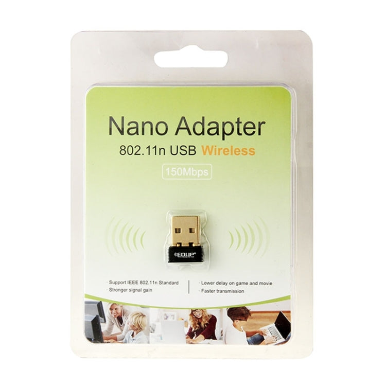 Adaptateur réseau USB WiFi EDUP EP-8553 chipset MTK7601 150 Mbps 802.11n/g/b LAN, EP-8553 150 Mbps