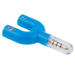 Adaptateur séparateur stéréo mâle 3,5 mm vers casque et micro femelle 3,5 mm