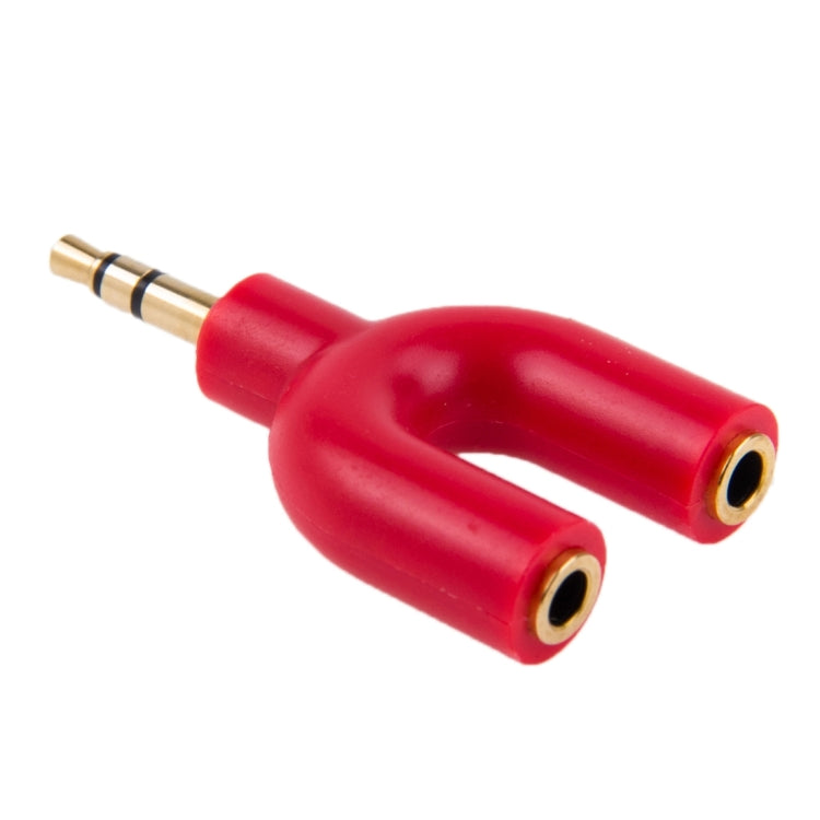 Adaptateur séparateur stéréo mâle 3,5 mm vers double stéréo femelle 3,5 mm