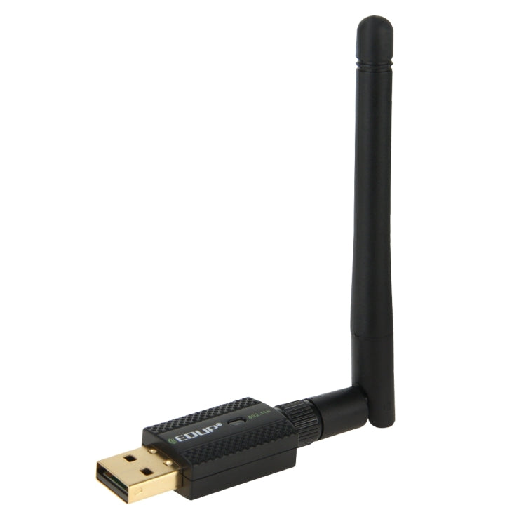 Adaptateur Wifi USB Mini EDUP EP-N1581 802.11n/g/b 300 Mbps 2,4 GHz avec antenne externe, EP-N1581