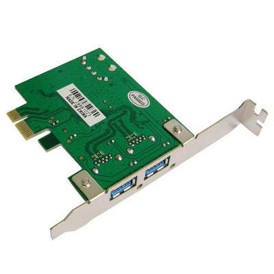 Carte adaptateur PCI Express vers 2 ports USB 3.0, 2 ports USB 3.0