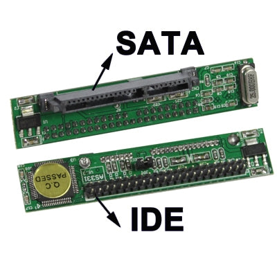 Adaptateur convertisseur IDE vers SATA, IDE