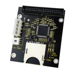 Carte adaptateur SD/SDHC/MMC vers IDE mâle 40 broches 3,5 pouces, SD vers IDE mâle 40 broches