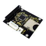 Carte adaptateur SD/SDHC/MMC vers IDE mâle 40 broches 3,5 pouces, SD vers IDE mâle 40 broches