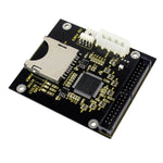 Carte adaptateur SD/SDHC/MMC vers IDE mâle 40 broches 3,5 pouces, SD vers IDE mâle 40 broches