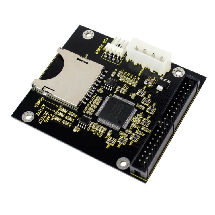 Carte adaptateur SD/SDHC/MMC vers IDE mâle 40 broches 3,5 pouces, SD vers IDE mâle 40 broches
