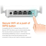 Routeur Tenda N301 Sans fil N300 Installation facile Vitesse jusqu'à 300Mbps, N301