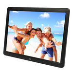 Cadre Photo Numérique Suspendu 15 pouces 1280 x 800 16:9 Écran LED Large avec Support & Télécommande, Support Carte SD / MicroSD / MMC / MS / XD / Clé USB, 15 pouces