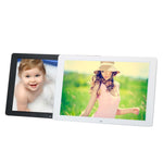 Cadre Photo Numérique Suspendu 15 pouces 1280 x 800 16:9 Écran LED Large avec Support & Télécommande, Support Carte SD / MicroSD / MMC / MS / XD / Clé USB, 15 pouces