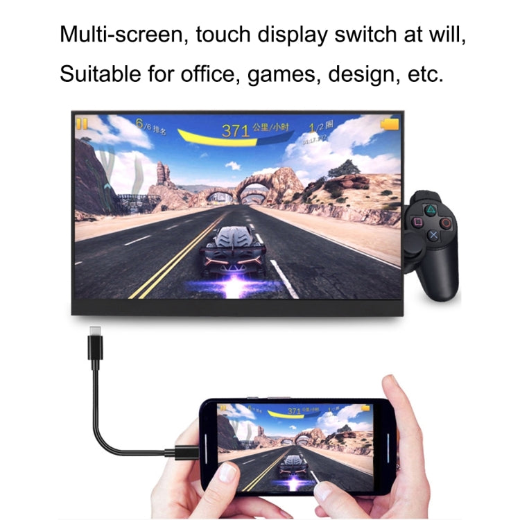 Écran portable LED 15,6 pouces 1080P Support HDR, 15,6 pouces 1080P