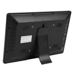 Cadre photo numérique multimédia LED 12 pouces avec support, lecteur de musique et de films, support USB / SD / Micro SD / MMC / MS / XD