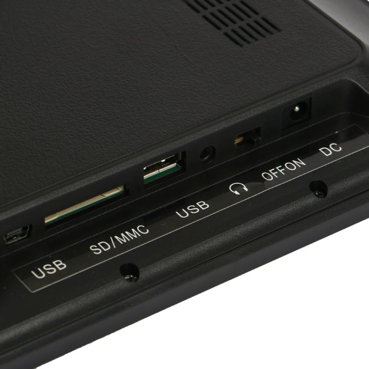 Cadre photo numérique multimédia LED 12 pouces avec support, lecteur de musique et de films, support USB / SD / Micro SD / MMC / MS / XD