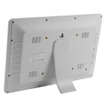 Cadre photo numérique multimédia LED 12 pouces avec support, lecteur de musique et de films, support USB / SD / Micro SD / MMC / MS / XD