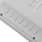 Cadre photo numérique multimédia LED 12 pouces avec support, lecteur de musique et de films, support USB / SD / Micro SD / MMC / MS / XD
