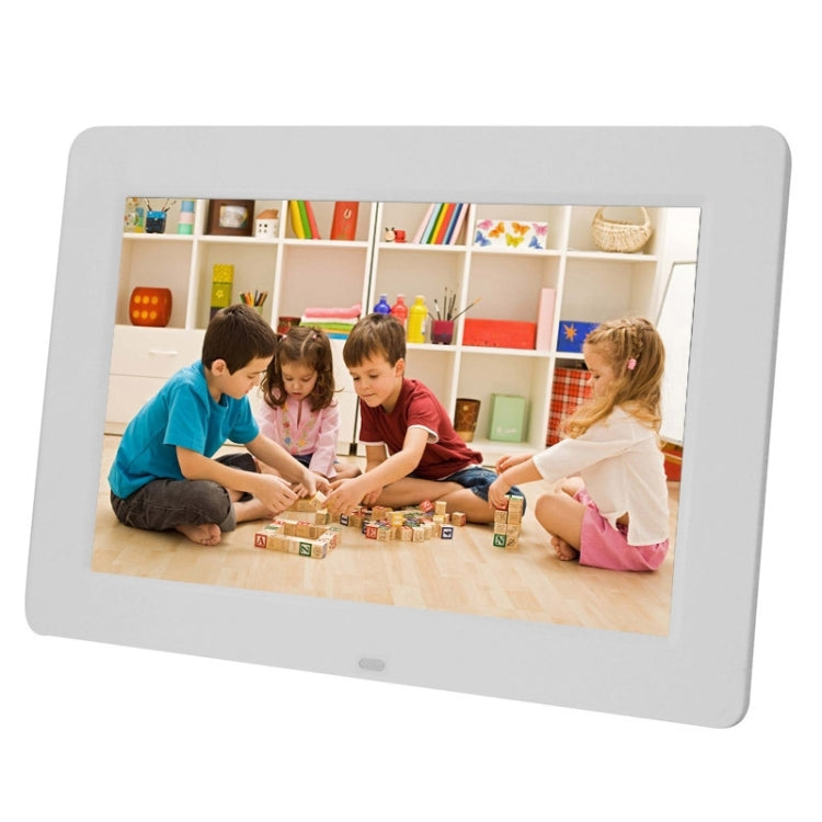 Cadre photo numérique suspendu grand écran LED 13 pouces 1024 x 768 / 16:9 avec support et télécommande, support SD / MicroSD / MMC / MS / XD / clé USB, 13 pouces