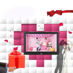 Cadre photo numérique grand écran HD 10,1 pouces avec support et télécommande, Allwinner E200, réveil / MP3 / MP4 / lecteur de films, 10,1 pouces Allwinner E200, 10,1 pouces/HSD-P503